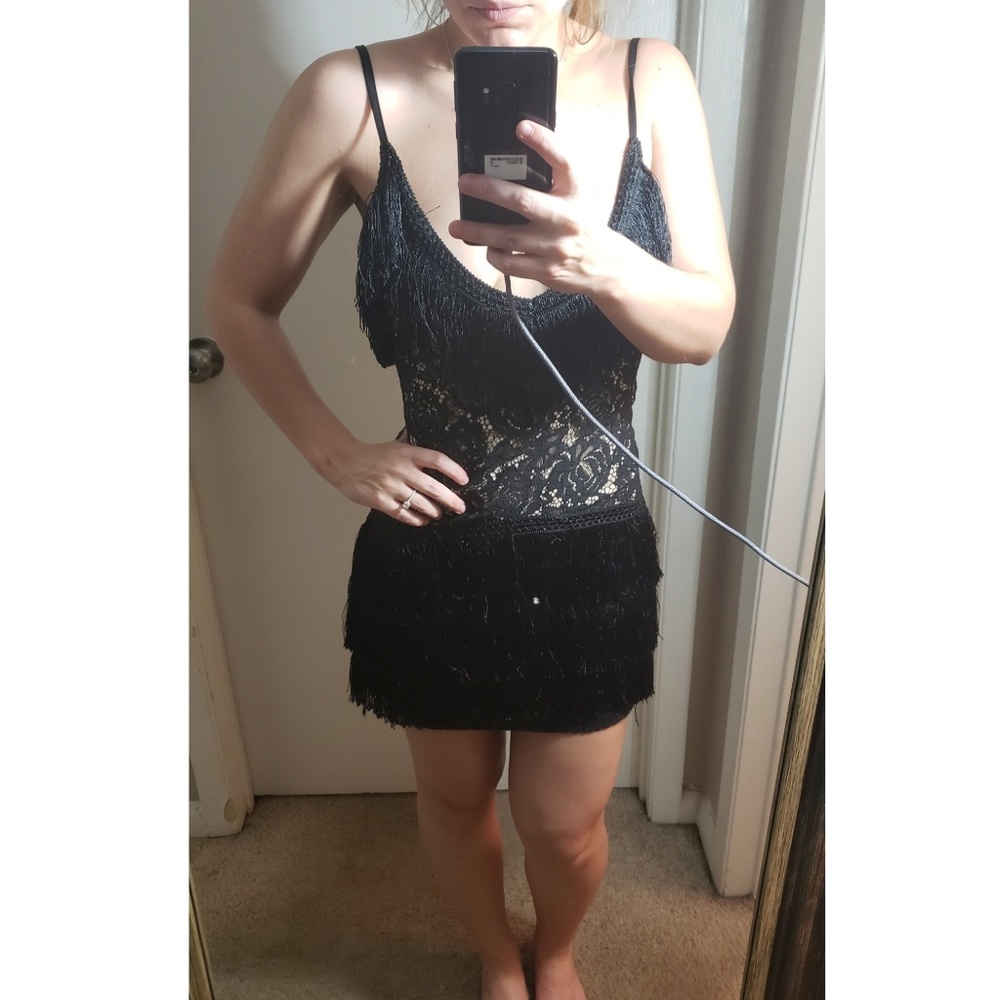 Cocktail Dress With Tassels